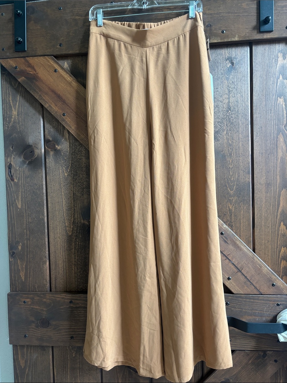 Nordstrom Wide-Leg Trousers in Camel